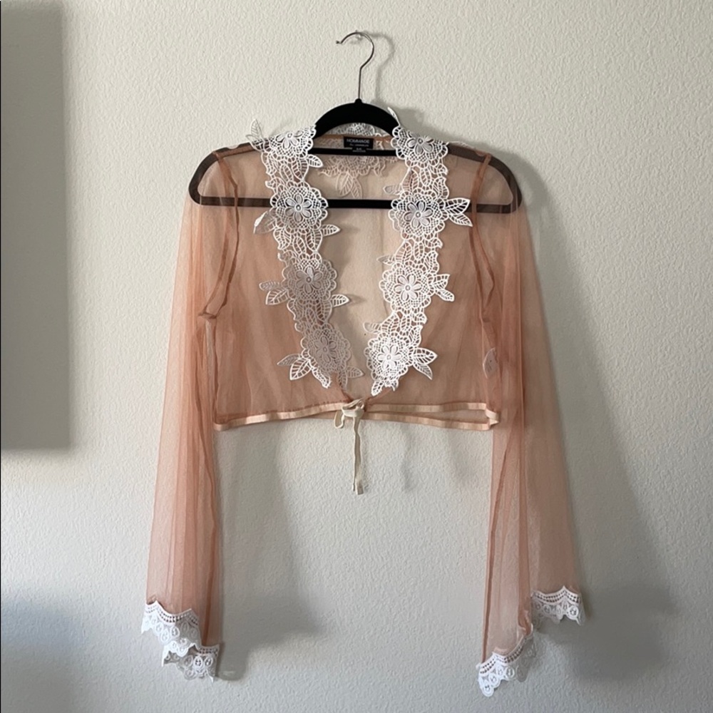 Mesh crop top